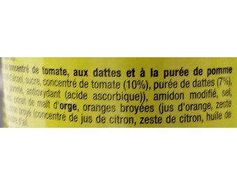 SAUCE FRUITEE