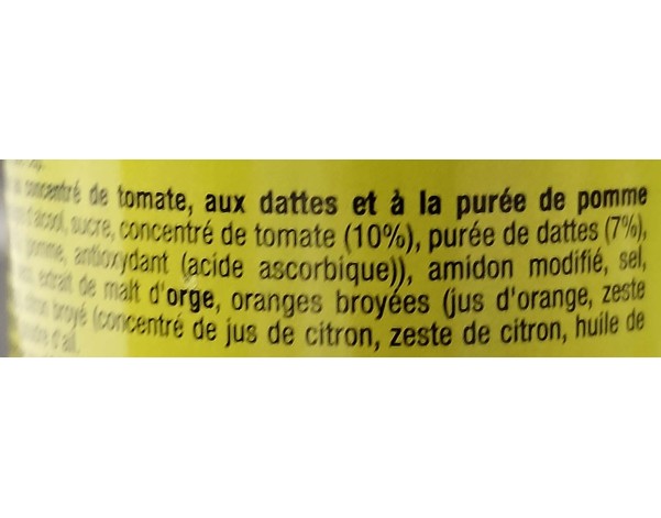 SAUCE FRUITEE