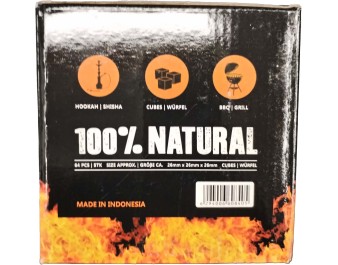 CHARBON COCO CHARCOAL EN BRAISE 64 P.