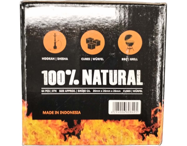 CHARBON COCO CHARCOAL EN BRAISE 64 P.