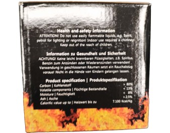 CHARBON COCO CHARCOAL EN BRAISE 64 P.