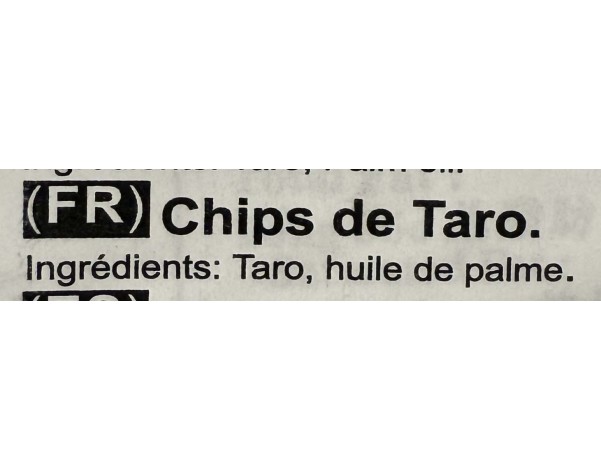CHIPS DE TARO