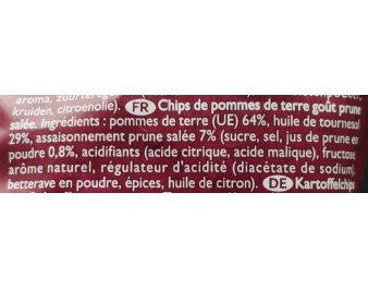 CHIPS PRUNE