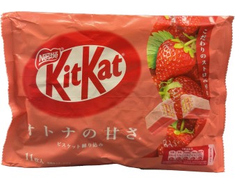 CHOCOLAT KIT KAT A LA FRAISE MINI 12 P.