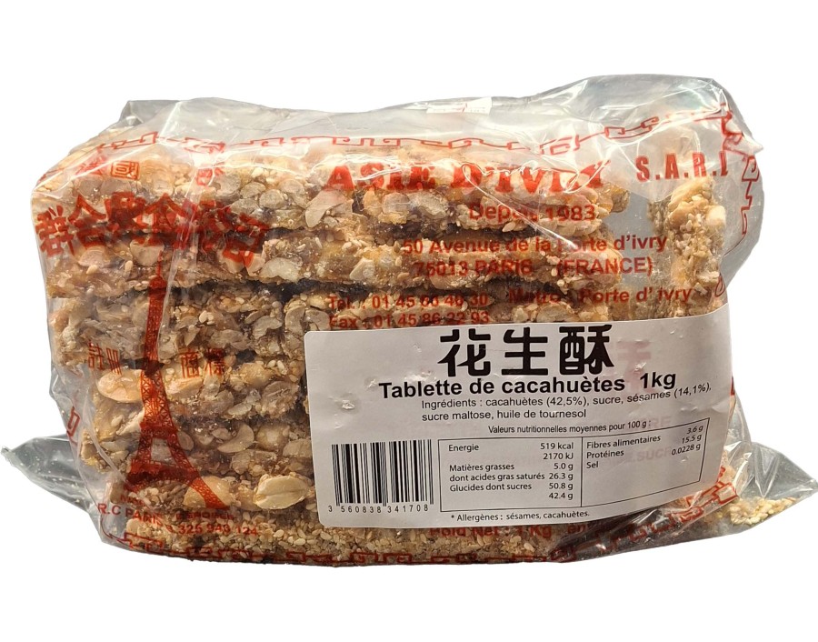 CONFISERIE A LA CACAHUETE ET SESAME