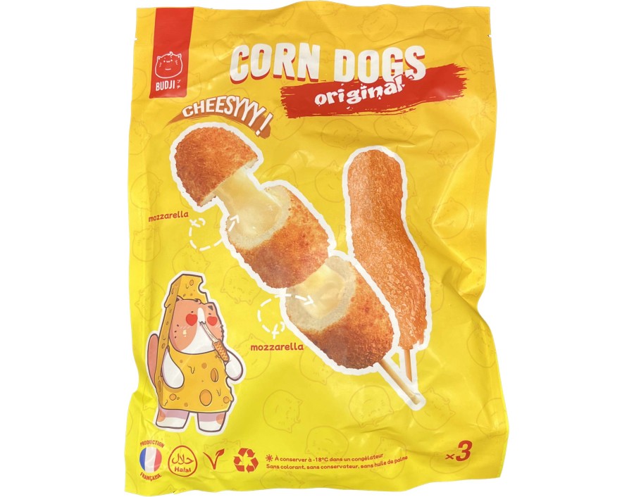 CORN DOGS MOZZARELLA ORIGINAL HALAL 3 P. ****