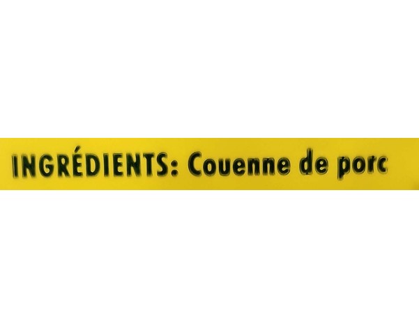 COUENNE DE PORC EN FILAMENTS (JAUNE)