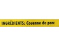 COUENNE DE PORC EN FILAMENTS (JAUNE)