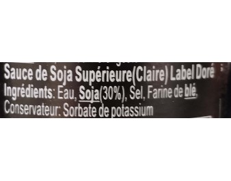 SAUCE DE SOJA LEGERE