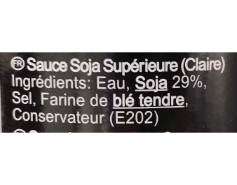 SAUCE DE SOJA