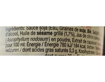 SAUCE DE SOJA POKE