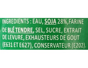 SAUCE DE SOJA POUR FRUIT DE MER