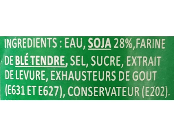 SAUCE DE SOJA POUR FRUIT DE MER