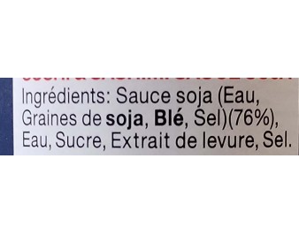 SAUCE DE SOJA POUR SUSHI ET SASHIMI