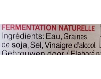 SAUCE DE SOJA TAMARI SANS GLUTEN