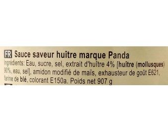 SAUCE HUITRE