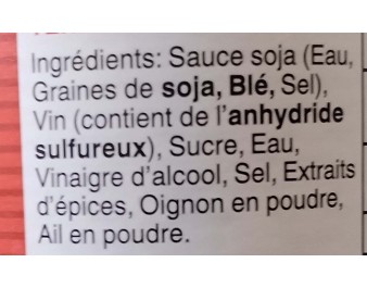 SAUCE TERIYAKI