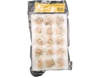 CREPE DE RIZ AUX CREVETTES MINI 15 P. (BANH KHOT) ****