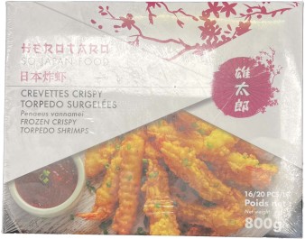 CREVETTES PANEES TORPEDO 16/20 ****