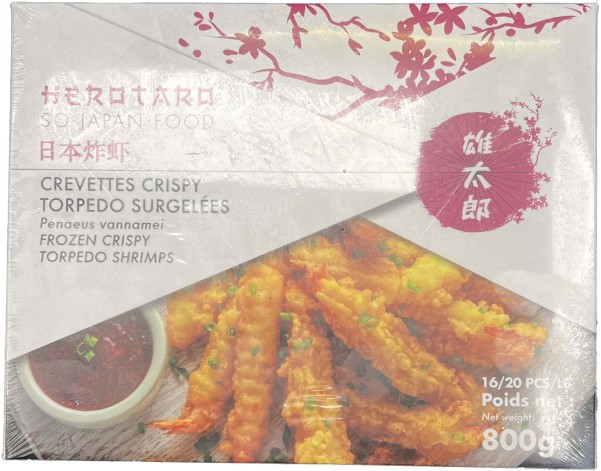 CREVETTES PANEES TORPEDO 16/20 ****