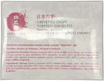 PROMO CREVETTES PANEES TORPEDO 16/20 ****