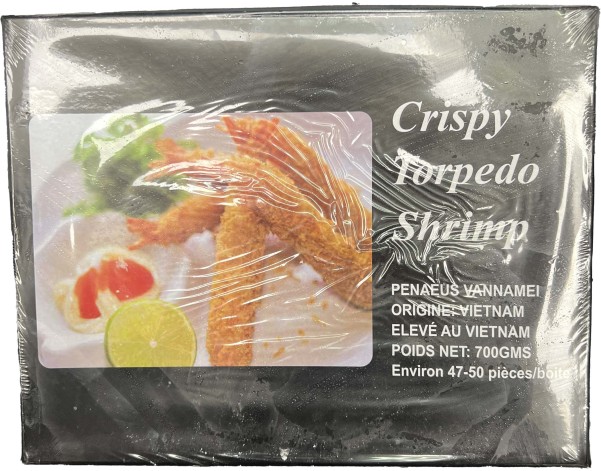 CREVETTES PANEES TORPEDO 26/30 ****