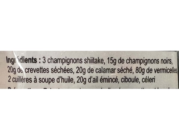 CREVETTES SECHEES ****