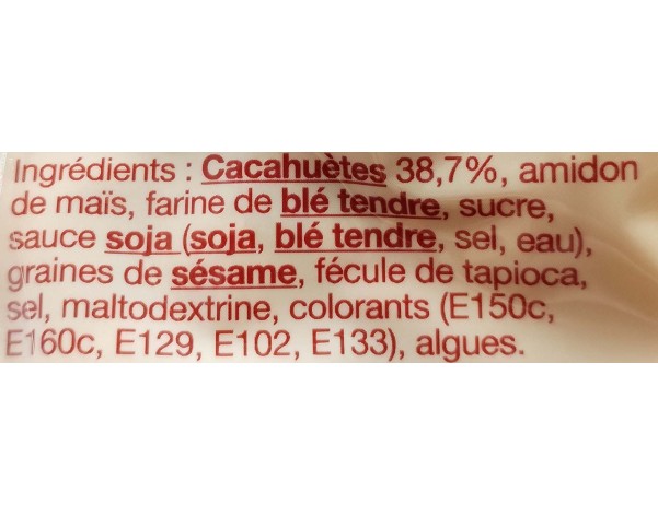 CROQUETTES DE CACAHUETES ASSORTIMENT