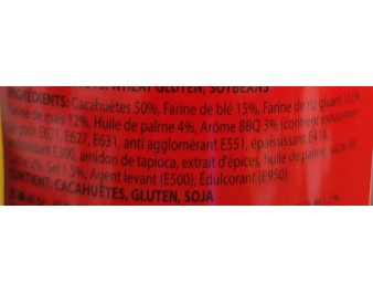 CROQUETTES DE CACAHUETES AU BARBECUE