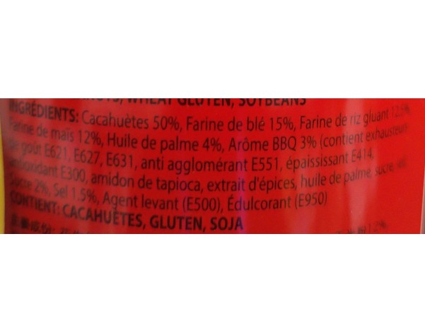 CROQUETTES DE CACAHUETES AU BARBECUE