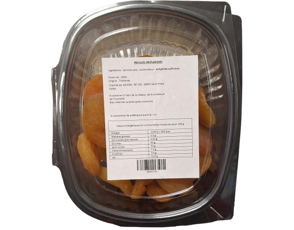 ABRICOTS DESHYDRATES