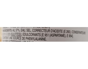 AIL ENTIER EN SAUMURE