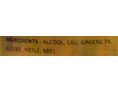 ALCOOL A LA RACINE DE GINSENG 35°