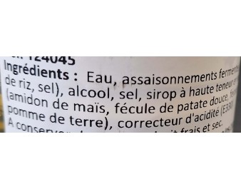 ALCOOL DE CUISINE  15 % (SAKE)