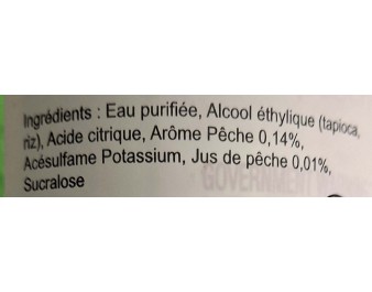ALCOOL DE RIZ SOJU PECHE 12°