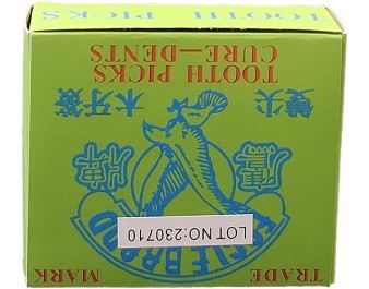 CURE DENT EN BOIS