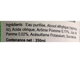 ALCOOL DE RIZ SOJU POMME 12°