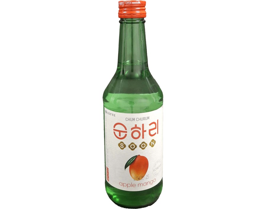 ALCOOL DE RIZ SOJU POMME MANGUE 12°