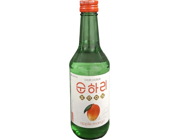 ALCOOL DE RIZ SOJU POMME MANGUE 12°
