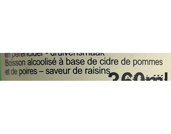 ALCOOL DE RIZ SOJU RAISIN 12°