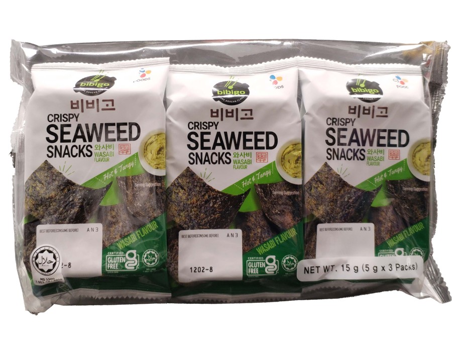 ALGUE ASSAISONNEE WASABI SECHEE 3 P.