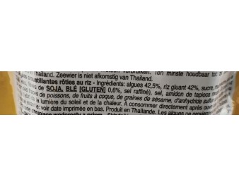 ALGUE AU RIZ ROLLING 8 P.