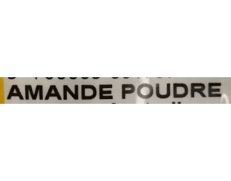 AMANDE EN POUDRE