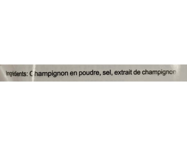 ASSAISONNEMENT CHAMPIGNON