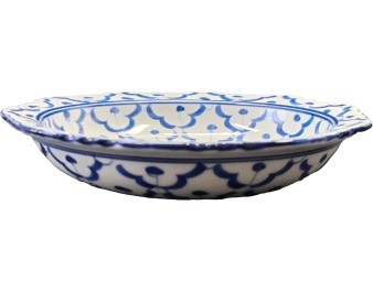 ASSIETTE CREUSE DENTELLE THAILANDAISE 16.50 CM 6 POUCES