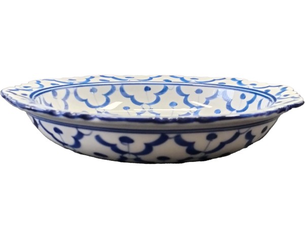 ASSIETTE CREUSE DENTELLE THAILANDAISE 16.50 CM 6 POUCES