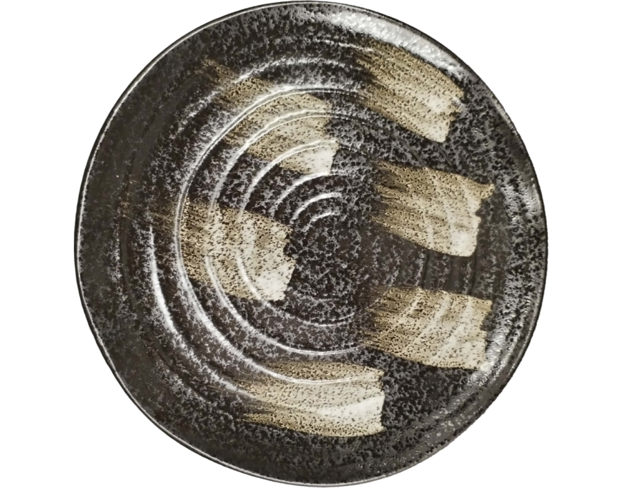 ASSIETTE NOIR 23 CM HL3980