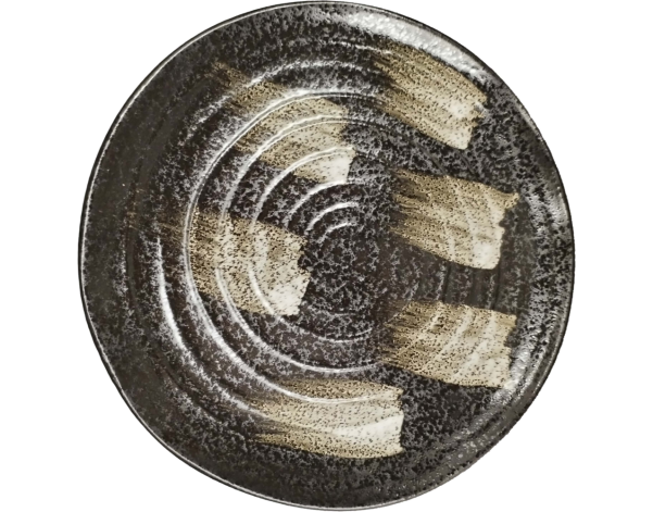 ASSIETTE NOIR 23 CM HL3980