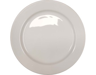 ASSIETTE PLATE BLANCHE 20 CM HP2784