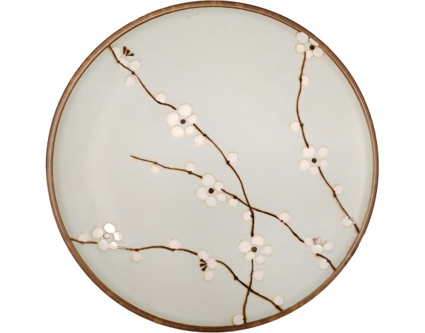 ASSIETTE PLATE HANA VERT CLAIR 22.5CM